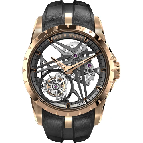 Roger Dubuis Excalibur Monotourbillon Pink Gold RDDBEX0836 42 mm kol saati
