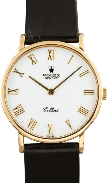 Rolex Manual-winding gentleman’s with diamond set dial, “Cellini”, Reference 5112 kol saat