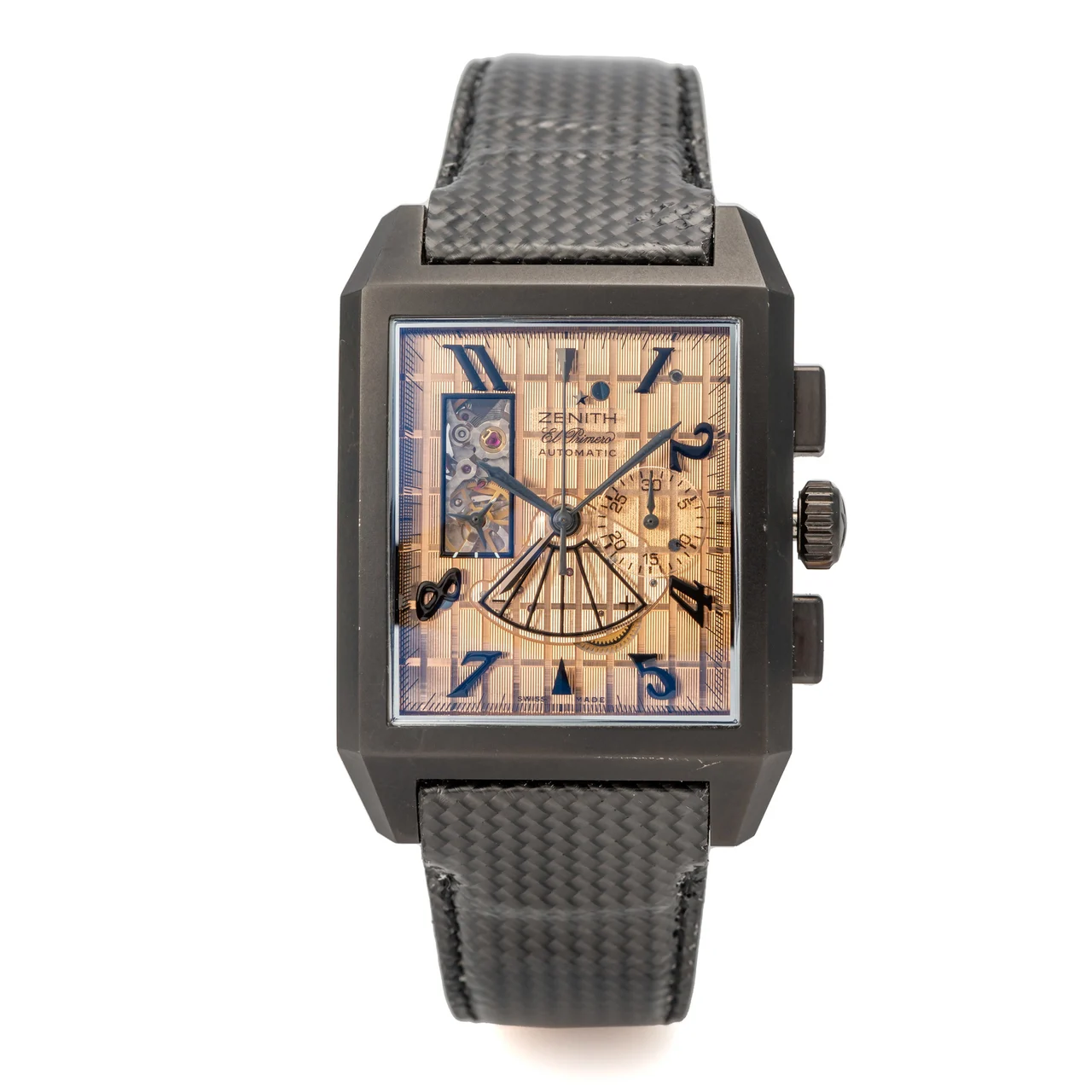 Zenith ZENITH, REF. 96.0550.4021, PORT ROYAL OPEN, TITANIUM COATED kol saati