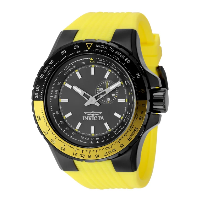 Invicta Aviator Watch - 50mm. Yellow (49723) kol saati