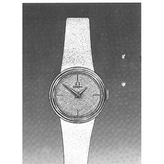 OMEGA De Ville BC 711.1967 kol saati