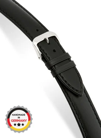 RIOS Leather Strap Moscow - Black - Russian Leather 20013/RI kol saati
