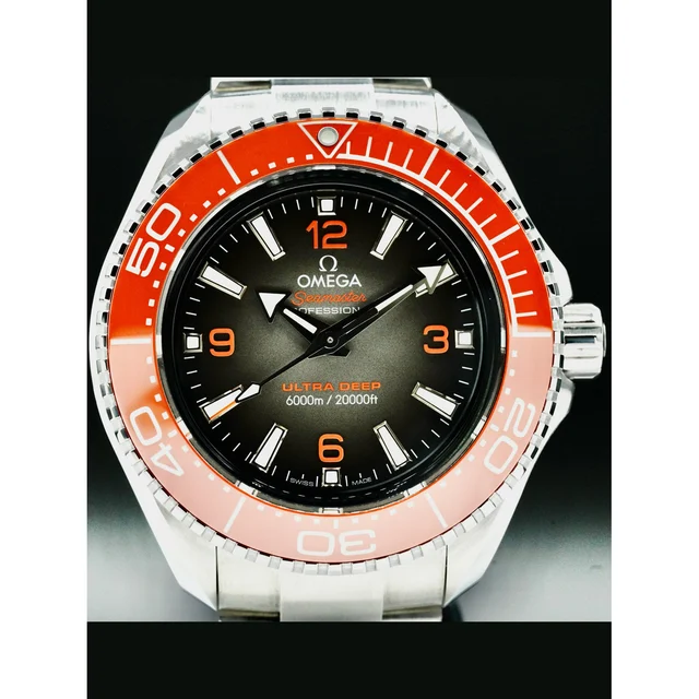 OMEGA Seamaster Planet Ocean 6000m Ultra Deep Black Dial 45.5mm on Bracelet 210000041933 k