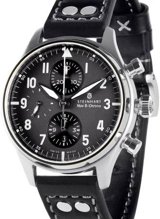 Steinhart Nav B-Chrono 42 Classic A-Type Black 108-1121/ST kol saati