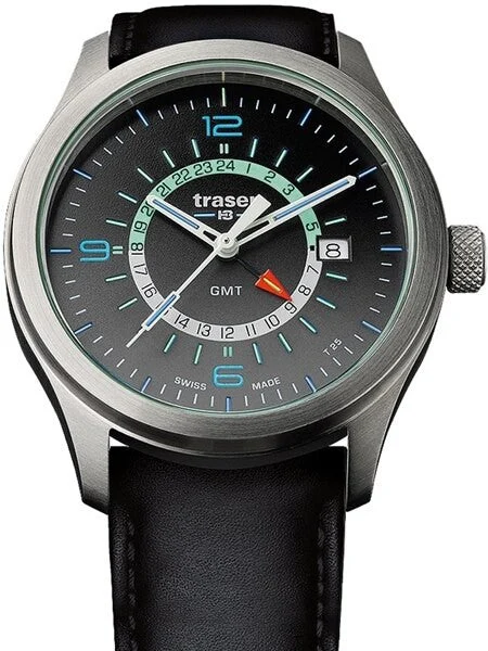 Traser Scratch and Dent - P59 Aurora GMT, Dual-Time Watch with an Anti-Reflective Sapphire