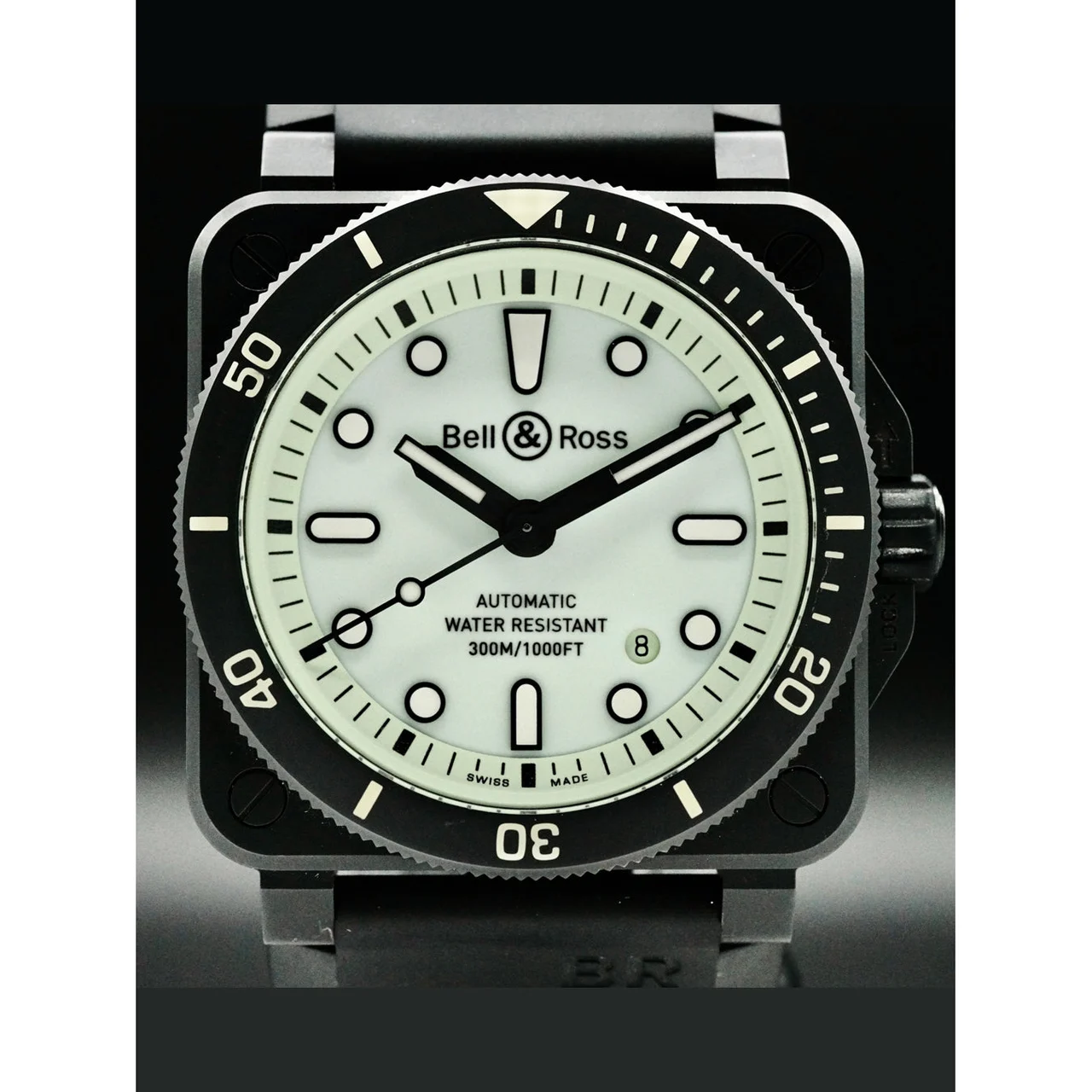 Bell & Ross Diver Full Lum 210000054333 42 mm kol saati
