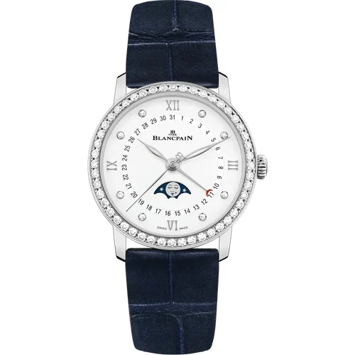 Blancpain Villeret Quantième Phases de Lune 6126 4628 55B kol saati