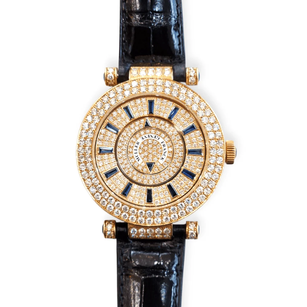 Franck Muller Double Mystery 42mm Rose Gold DM 42 Pre-Owned Franck Muller Double Mystery 42mm Rose Gold DM 42 42 mm kol saati