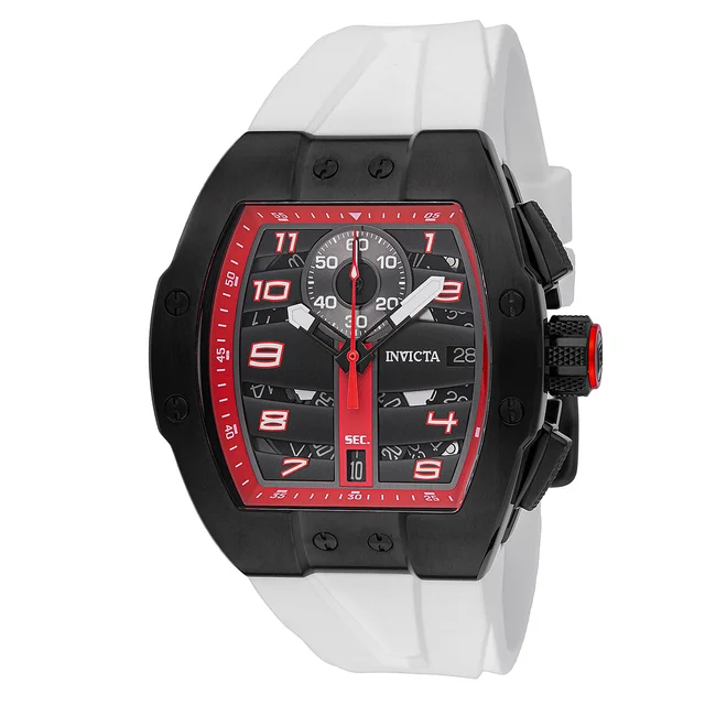 Invicta Racing Kinetic Arc Watch - 44mm. White (47372) kol saati