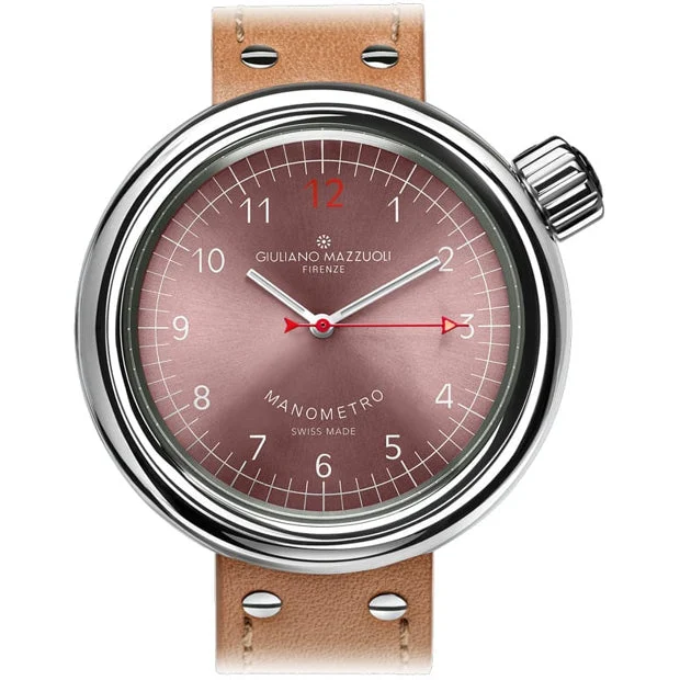 Giuliano Mazzuoli Manometro Rose Mother Of Pearl Compressed MNCP12N kol saati
