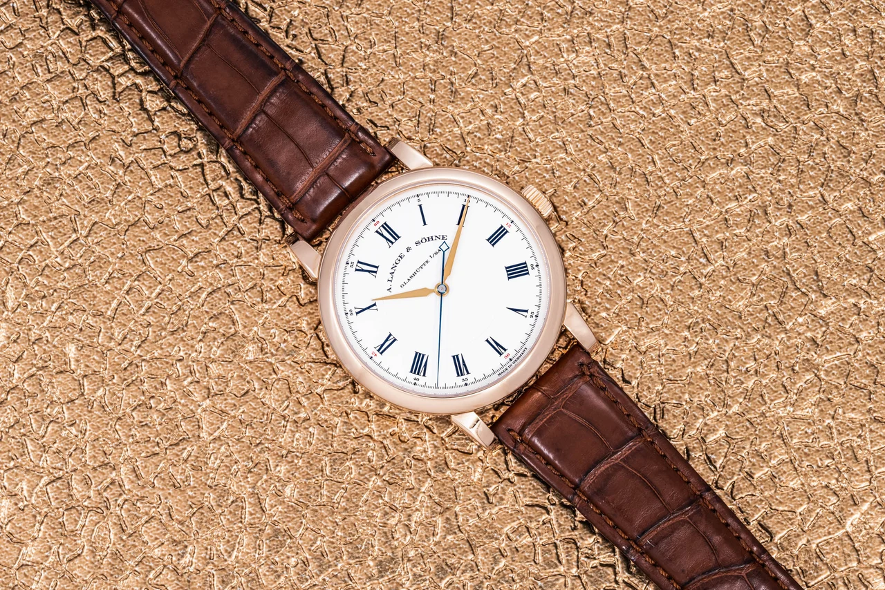 A. Lange & Sohne Richard Lange 40991078 41 mm kol saati