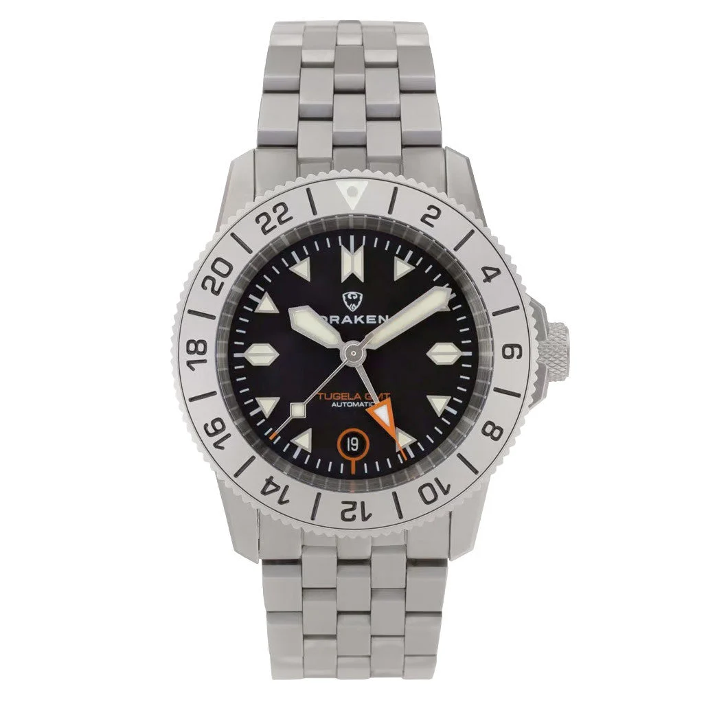 Draken Tugela GMT 'Steel' Dive Watch #DKN-10 kol saati