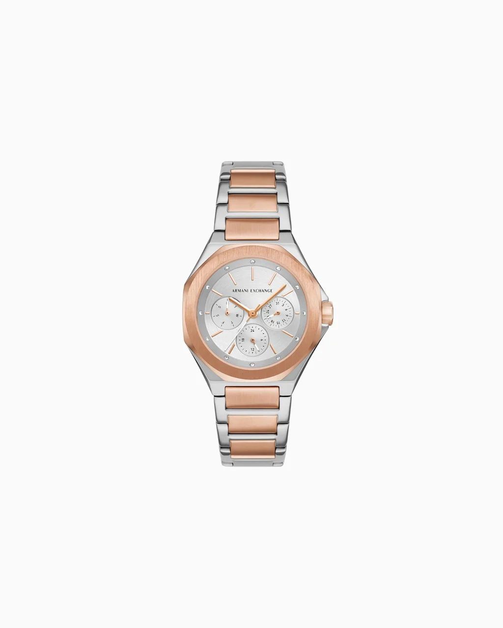 Armani Exchange Multifunction Two-Tone Stainless Steel Watch AX4623 36 mm kol saati