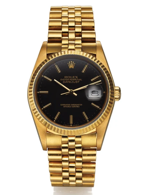 Rolex Yellow Gold Datejust. 16018 kol saati
