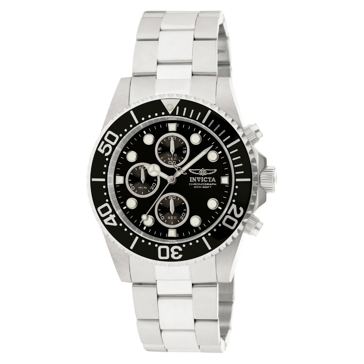 Invicta Pro Diver Watch - 43mm, Steel (1768) 43 mm kol saati
