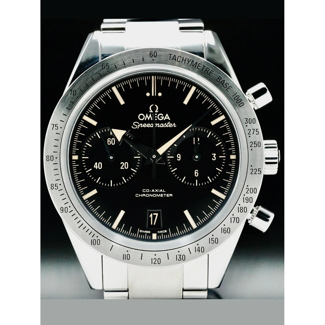OMEGA Speedmaster 57 Co-Axial Chronograph 41.5mm 331.10.42.51.01.002 POC210000062385 41.5 mm kol saati
