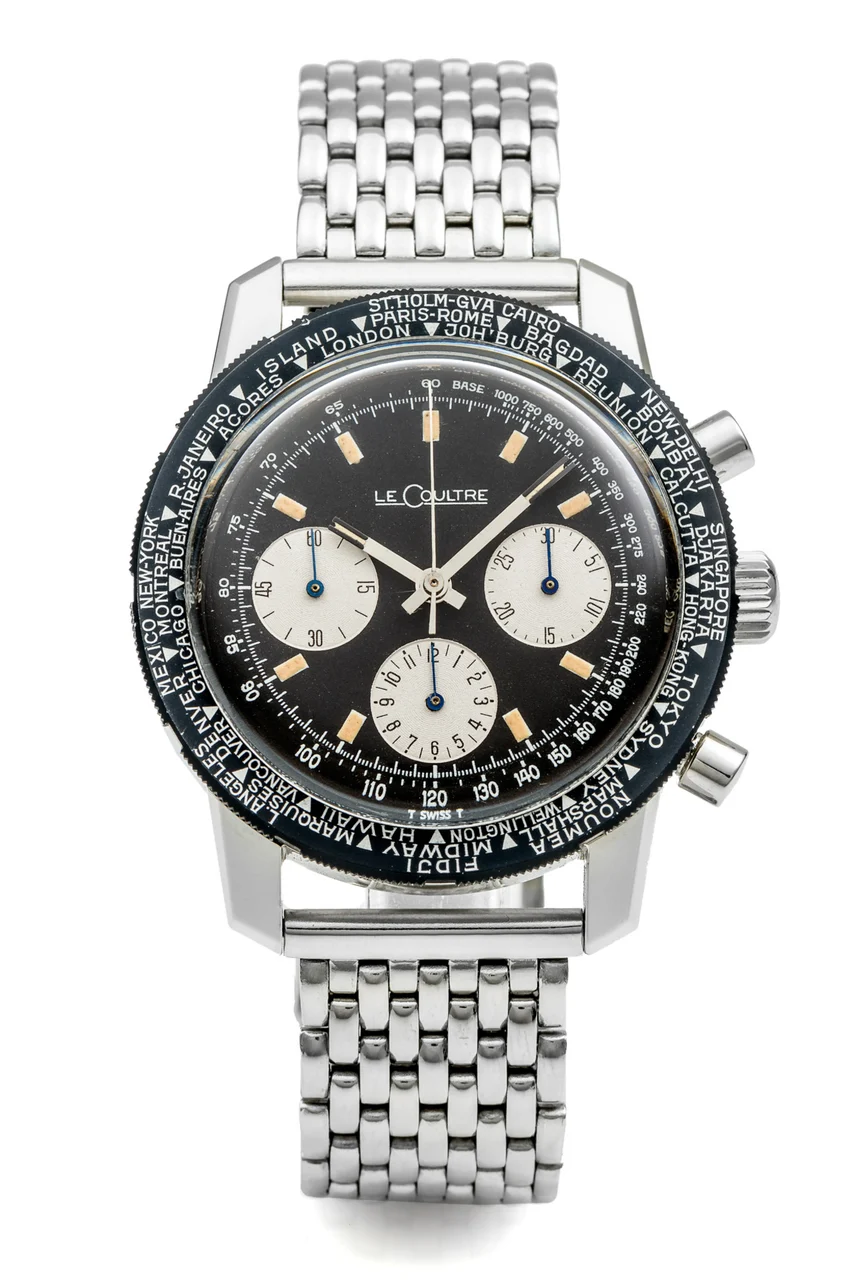 Lecoultre LECOULTRE, REF. E2643, SHARK CHRONOGRAPH, WORLD TIME BEZEL, STEEL kol saati