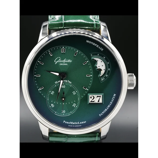 Glashutte Original Glashütte Original PanoMaticLunar Green Dial 1-90-02-13-32-02 210000025