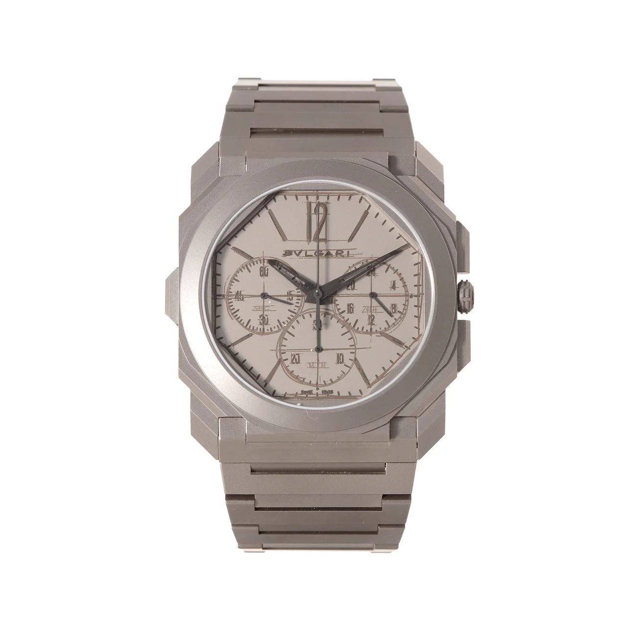 Bulgari Switzerland 103673 kol saati