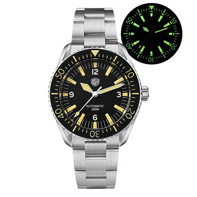 Watchdives Sharkmaster 300 Automatic Dive Watch V2 WD1967-V2-ARCHIVE kol saati