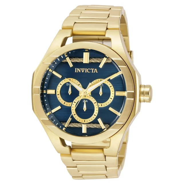 Invicta Bolt Watch - 48mm, Gold (ZG-31830) kol saati