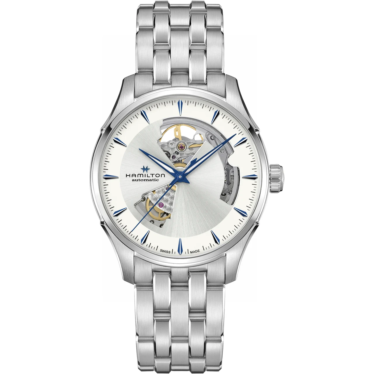 Hamilton Jazzmaster Open Heart Auto H32675150 40 mm kol saati