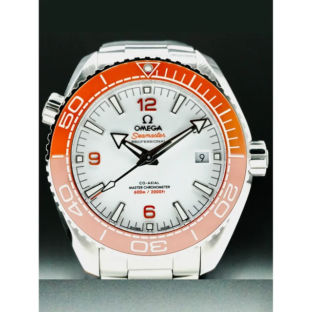 OMEGA Seamaster Planet Ocean 600M Master Chronometer Orange 210000036676 kol saati