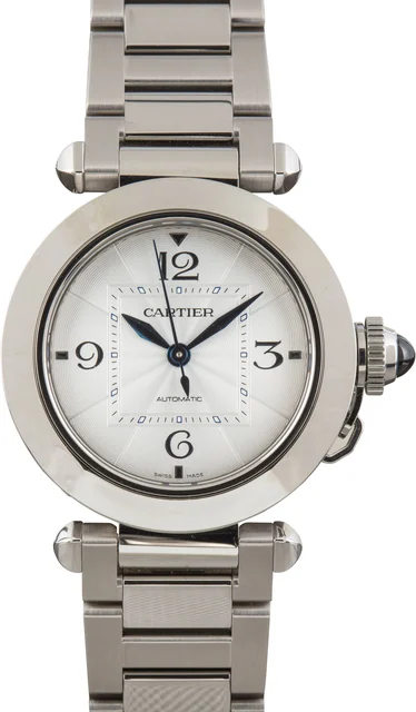 Cartier Pasha WSPA0013 Silver Roman Dial kol saati