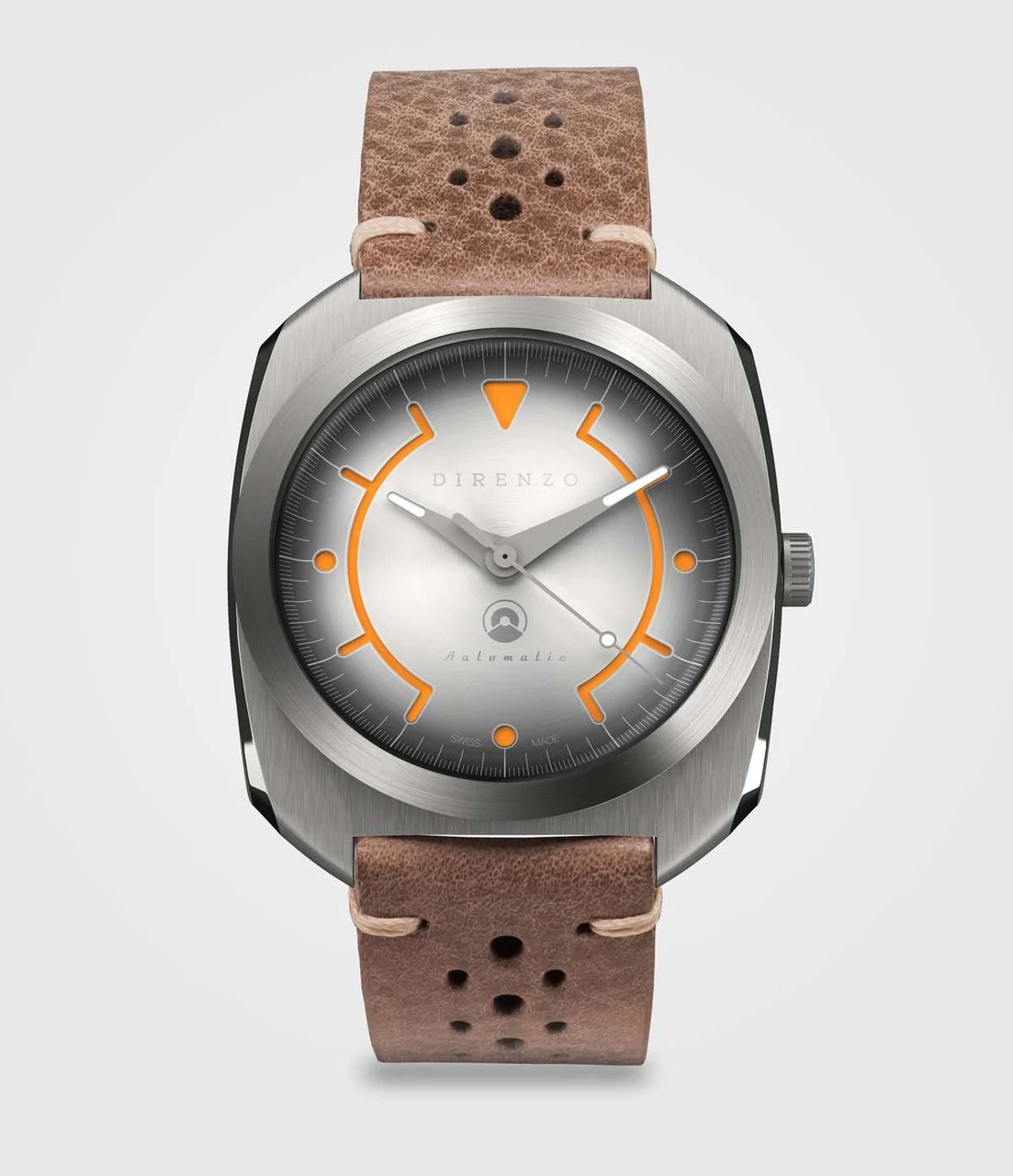 Direnzo DRZ 02 grey – no date 41 mm kol saati