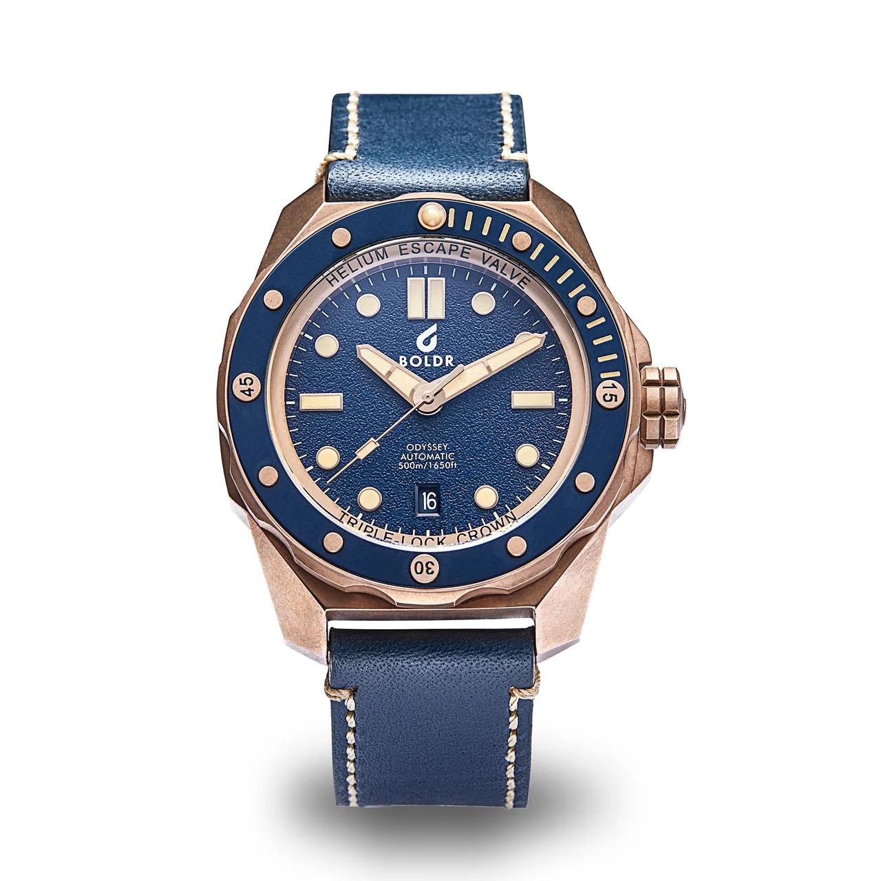 BOLDR Supply Co. Odyssey Bronze Aventurine 0032733514103 52 mm kol saati