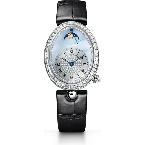 Breguet Reine de Naples Phase de Lune 8909 8909BB/VD/964 kol saati