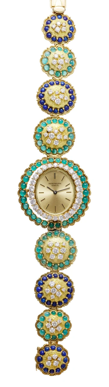 Patek Philippe PATEK PHILIPPE REF. 4196 / 1, "JOAILLERIE", 18K YELLOW GOLD kol saati