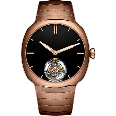 H. Moser & Cie. - Moser & Cie. Streamliner Tourbillon Red Gold Vantablack 6804-0400 kol sa