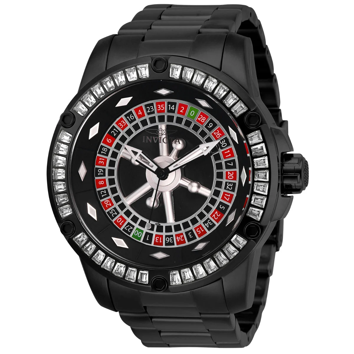 Invicta Specialty Automatic Watch - 52mm, Black (ZG-28715) 52 mm kol saati