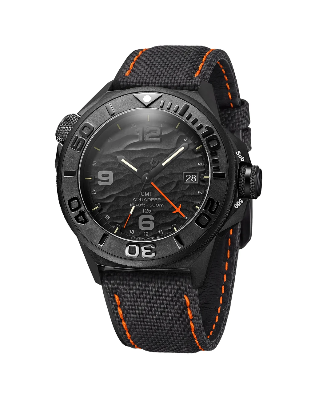 UNDONE Aquadeep Trigalight GMT AQD-DEP-TGW kol saati
