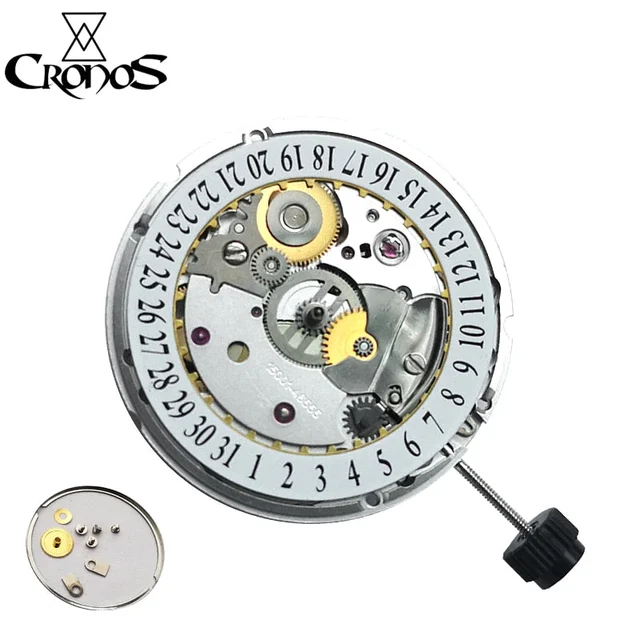 Cronos Watch Store Cronos Automatic Movement PT5000 Watch Parts Replacement 39287262-date-