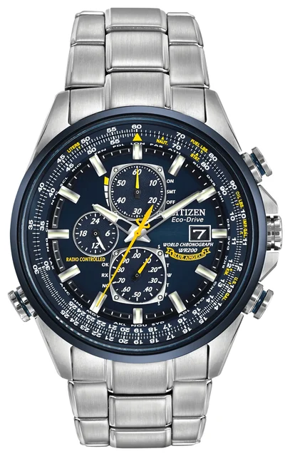 Citizen World Chronograph A-T AT8020-54L kol saati