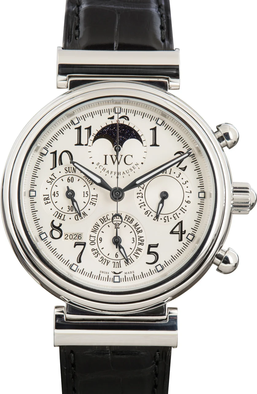 IWC Vinci Perpetual Calendar Ref IW375803 Stainless Steel 41 mm kol saati