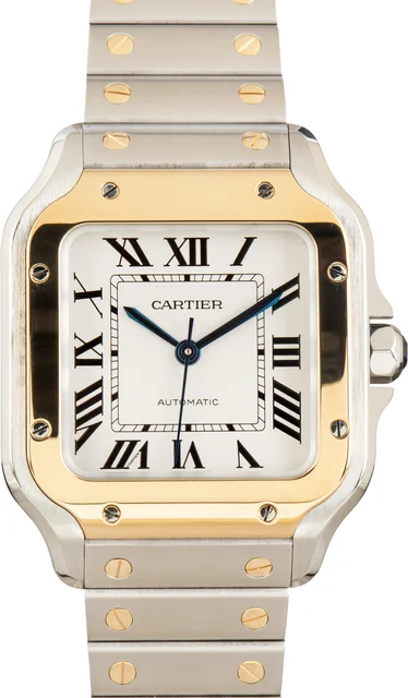 Cartier Santos de Steel & Gold W2SA0016 kol saati
