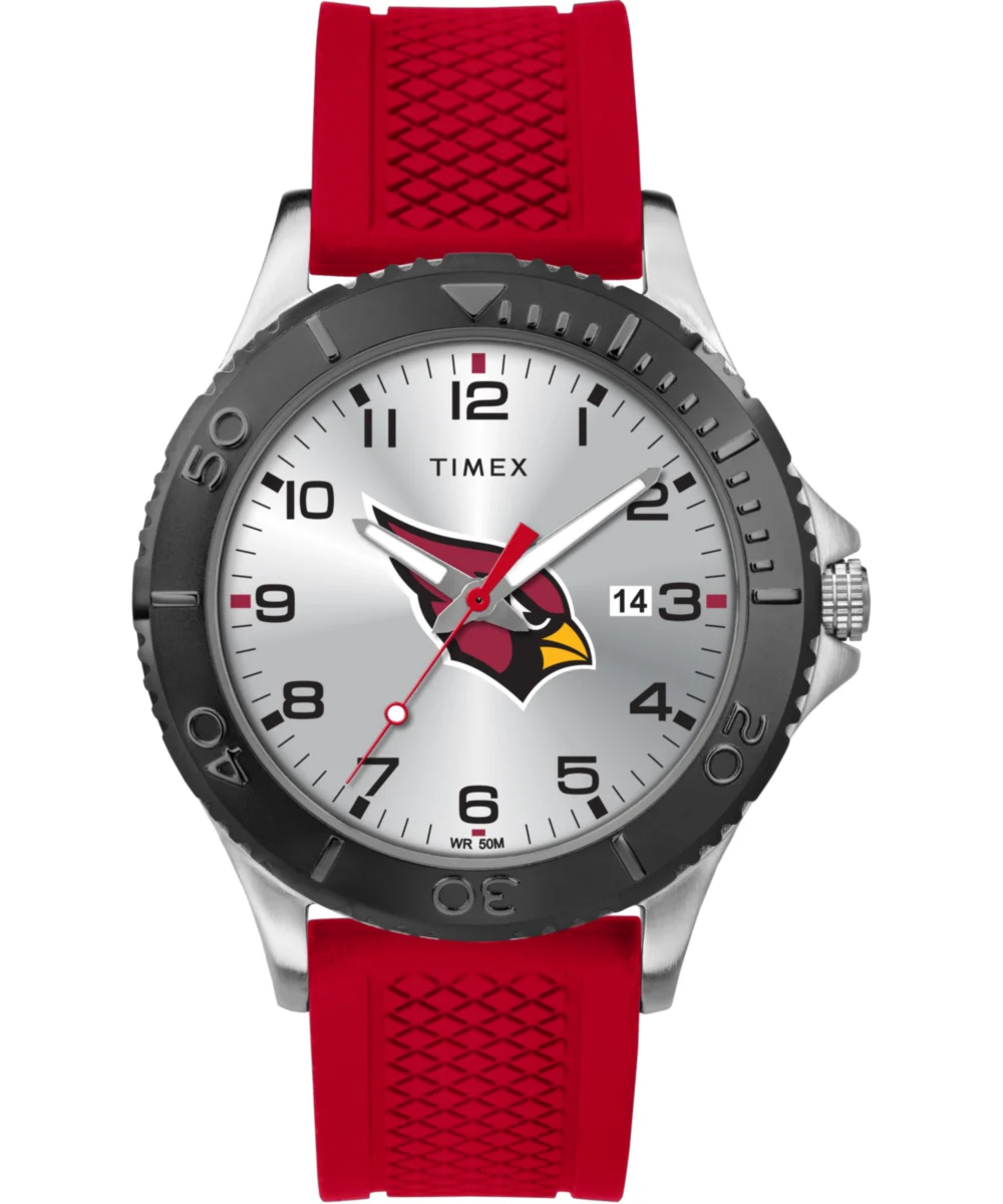 Timex Gamer Red Arizona Cardinals TWZFCRDMF 42 mm kol saati