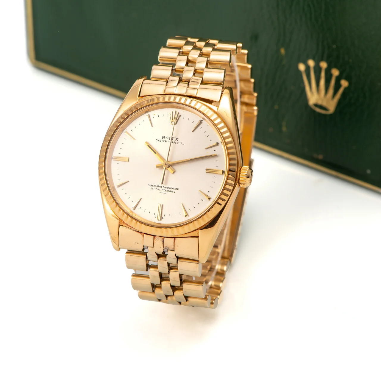 Rolex ROLEX, REF. 1013 , OYSTER PERPETUAL, YELLOW GOLD kol saati