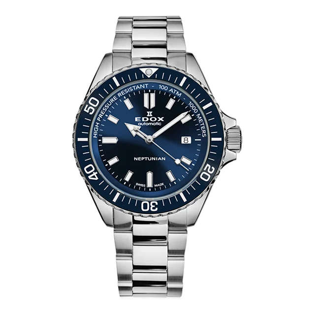 EDOX Neptunian 80120-3BUM-BUF kol saati