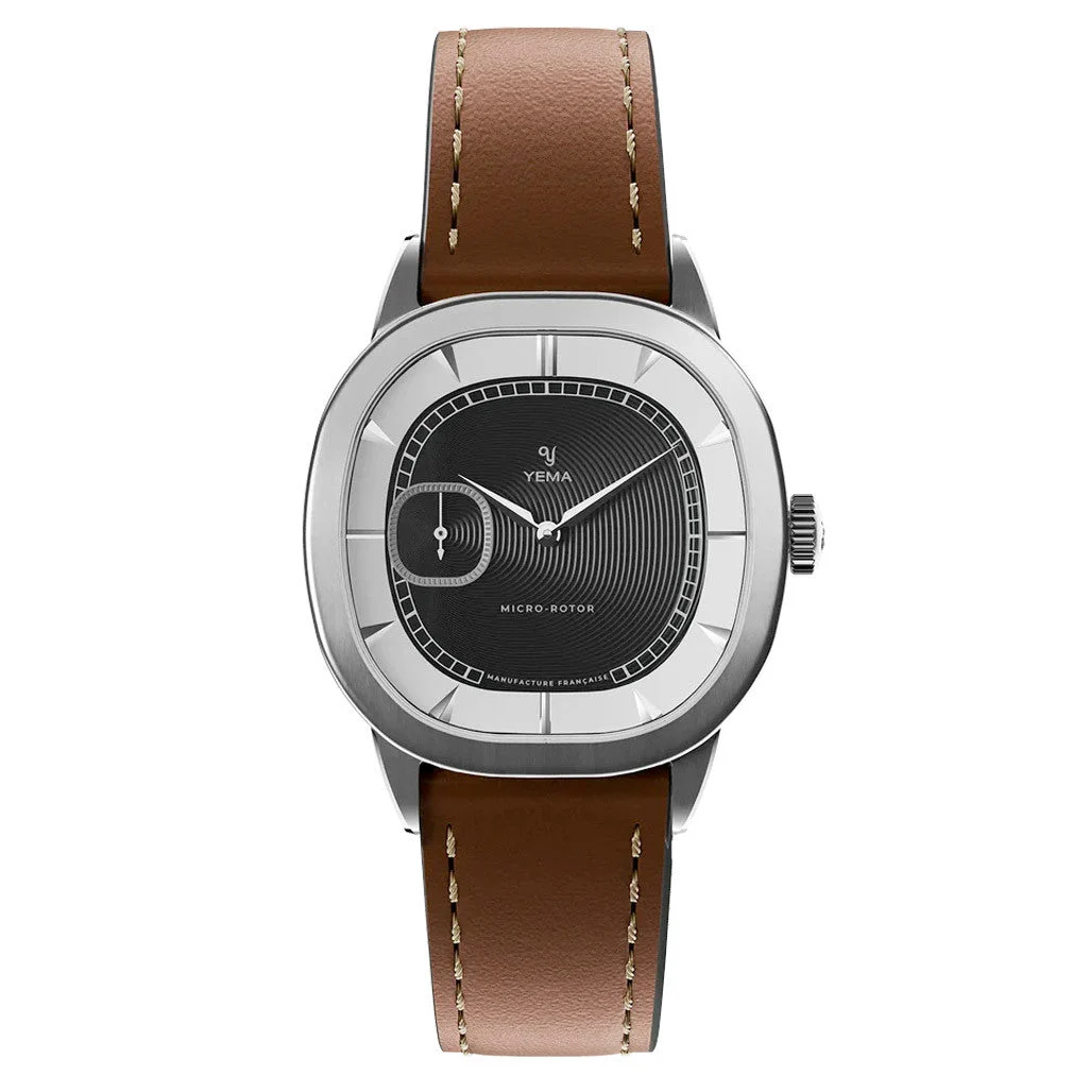 Yema Granvelle CMM.29 Dress Watch with Black Dial # -18 YEMA-18 39 mm kol saati