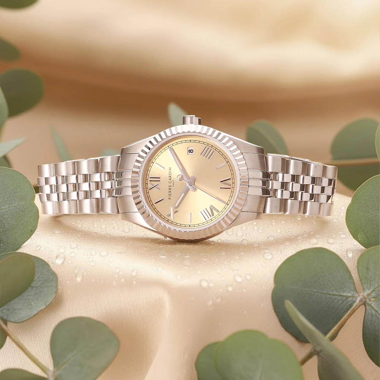 OPERA TIMBRE Timbre 28mm - Stainless Steel Silver with Stainless Steel Silver Strap CF.1012.MS.9 28 mm kol saati