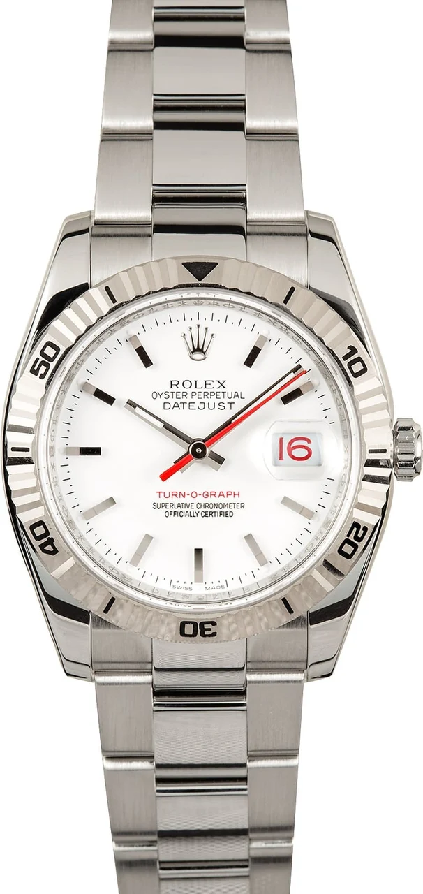 Rolex Thunderbird 116264 Red Date 116264x-CPO 36 mm kol saati