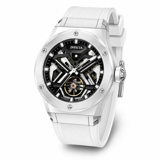 Invicta Celestial Orbitha Automatic Watch - 45mm. White with Interchangeable Strap (70105)