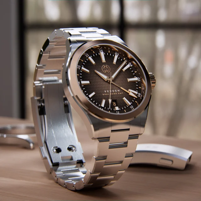 Henry Archer Verden GMT HAC-VER-SIE-3LI kol saati