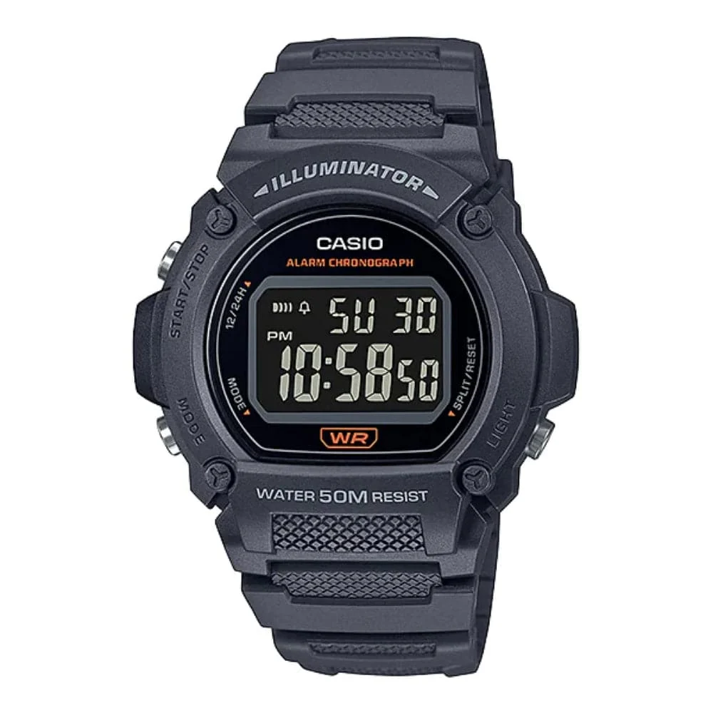 Casio W-219H-8BVDF-P 47 mm kol saati