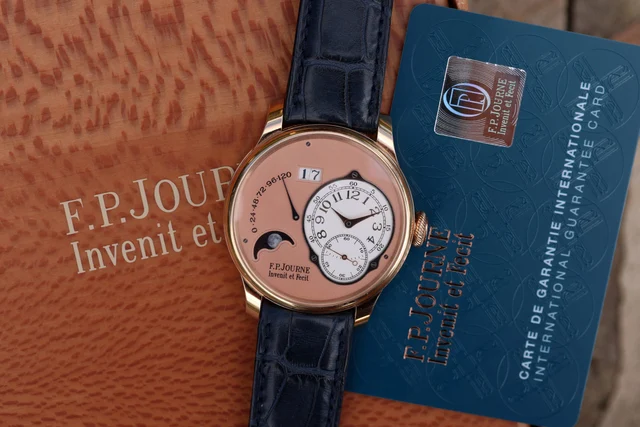 F.P. Journe Lune “LN” Rose Gold, Salmon Dial, 40mm kol saati