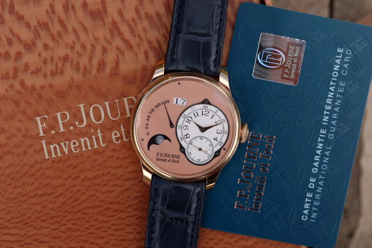 F.P. Journe Lune “LN” Rose Gold, Salmon Dial, 40mm 40 mm kol saati